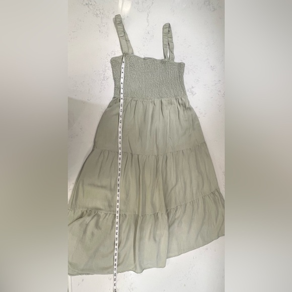 Sweet Wanderer White Smocked Tiered Sundress - Picture 8 of 11